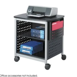 Safco Products Scoot Mobile Desk Side Printer Stand^ Counter-Height Storage|Utility Carts