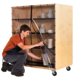 Diversified Spaces Sculpture Ware Cart^ Art Supply Cabinets