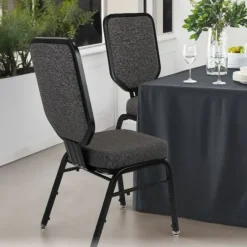 National Public Seating 9600 Series Flex-Back Banquet Chair^ Padded Stack Chairs