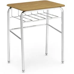 Virco 72 Series Open View Student Desk w/ Wire Book Basket^ Open Front School Desks