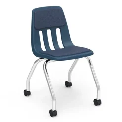 Virco 9000 Series Padded School Chair w/ Casters^ Computer Chairs|Padded Stack Chairs