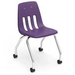 Virco 9050 Series School Chair w/ Casters^ Computer Chairs