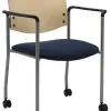 KFI Seating 1300 Series Stack Chairs with Wood Back^ Reception & Waiting Room|Church