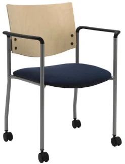 KFI Seating 1300 Series Stack Chairs with Wood Back^ Reception & Waiting Room|Church