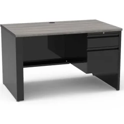 Virco 53 Series Teacher Desk w/ Single Pedestal^ Teacher Desks|Instructor Desks