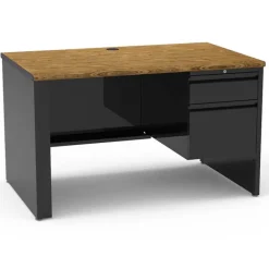 Virco 53 Series Teacher Desk w/ Single Pedestal^ Teacher Desks|Instructor Desks
