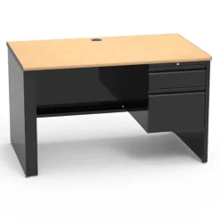 Virco 53 Series Teacher Desk w/ Single Pedestal^ Teacher Desks|Instructor Desks
