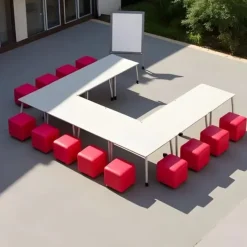 Tenjam Session Cube Plastic Stool Seating^ Soft Seating|Flexible Seating