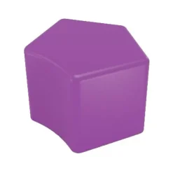 Tenjam Session Curved Pentagon Plastic Stools^ Soft Seating