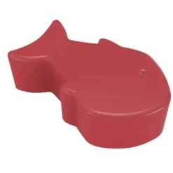 Tenjam Session Plastic Indoor or Outdoor Fishy Bench - 12'' H^ Soft Seating