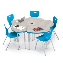 Mooreco Shapes Desks^ Collaborative Desks|Open Front School Desks