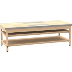 Diversified Spaces Sheet Metal Bench^ Makerspace & Shop