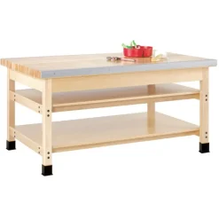Diversified Spaces Sheet Metal Bench^ Makerspace & Shop