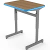 Smith System Silhouette Single Student Desks^ Open Front School Desks