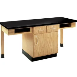 Diversified Spaces Single Face Science Tables w/ Storage^ Science Workstations