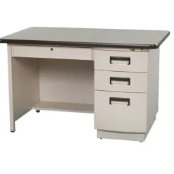 Columbia Single Pedestal Teacher Desk^ Teacher Desks|Instructor Desks