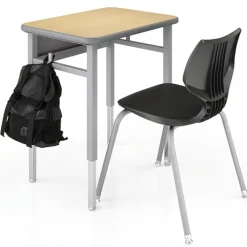 Smith System Single Planner School Desk^ Open Front School Desks