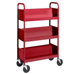 BioFit Single-Sided 3-Shelf Combination Cart w/ Sloped Shelves - 47