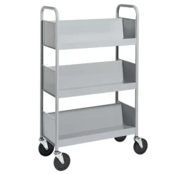 BioFit Single-Sided 3-Shelf Combination Cart w/ Sloped Shelves - 47