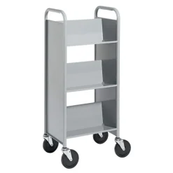 BioFit Single-Sided 3-Shelf Combination Cart w/ Sloped Shelves - 44