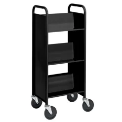 BioFit Single-Sided 3-Shelf Combination Cart w/ Sloped Shelves - 44