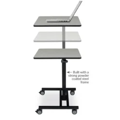 National Public Seating Sit+Stand Student's Desk (26