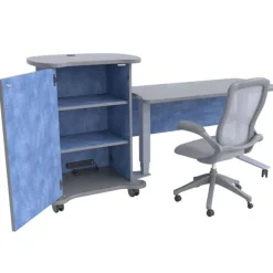 CEF Sit-Stand Teacher Desk^ Teacher Desks|Instructor Desks