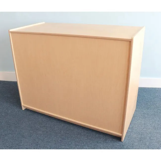Whitney Brothers Sliding Door Floor Cabinet^ Counter-Height Storage