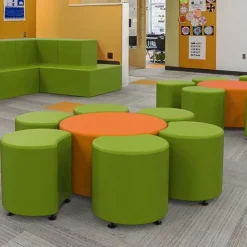 Marco Group Sonik Petal Stool- 18'' H^ Active Seating|Soft Seating