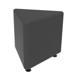 Marco Group Sonik Soft Seating Triangle Ottoman- 18'' H^ Soft Seating
