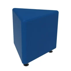 Marco Group Sonik Soft Seating Triangle Ottoman- 18'' H^ Soft Seating