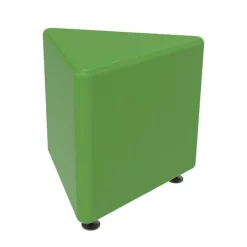 Marco Group Sonik Soft Seating Triangle Ottoman- 18'' H^ Soft Seating