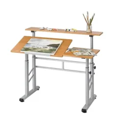 Safco Products Split-Level Drafting Table^ Stand-Up Student Desks|Drafting