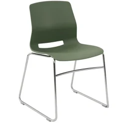 KFI Seating Spright Table & Lola Chair Set w/ Sled Base^ Cafe Table & Chair Sets|Cafe Tables