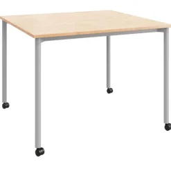 KFI Seating Spright Table & Lola Chair Set w/ Casters^ Cafe Table & Chair Sets|Cafe Tables