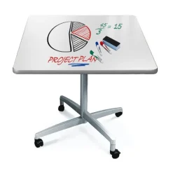 Allied Square Dry Erase Nest and Fold Counter Height Café Tables^ Dry Erase|Cafe Tables