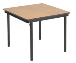 AmTab Square Plywood Core Folding Tables^ Folding