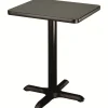 AmTab Square X-Base Cafe Tables^ Cafe Tables|Café