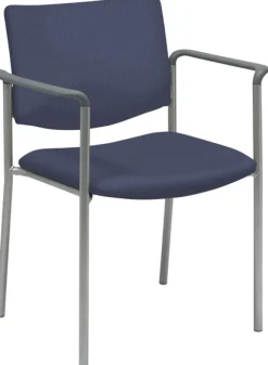 KFI Seating Stack Chair- Upholstered Padded Stack Chair w/ Arms^ Reception & Waiting Room|Padded Stack Chairs