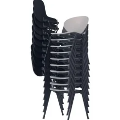 KFI Seating Stack Chair with P Flip Up Tablet Arm^ Plastic Stacking Chairs|Tablet Arm
