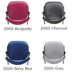 KFI Seating Stack Chair with P Flip Up Tablet Arm^ Plastic Stacking Chairs|Tablet Arm