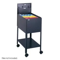 Safco Products Standard Locking Mobile Steel Tub File^ File Cabinets