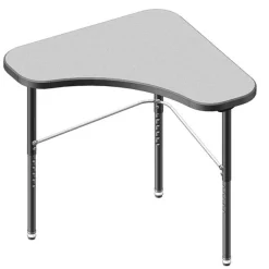 USACapitol Stealth Flexible Collaborative Student Desk- Laminate Top w/ Sprayed Edge^ Collaborative Desks|Open Front School Desks