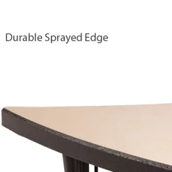 USACapitol Stealth Flexible Collaborative Student Desk- Laminate Top w/ Sprayed Edge^ Collaborative Desks|Open Front School Desks