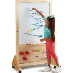 Jonti-Craft STEM Mobile Creativity Board^ Mobile Reversible Boards