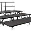 National Public Seating Straight Stage Set^ Stage Sets