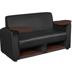 Regency Office Products Supernova Tablet Arm Loveseat^ Reception & Waiting Room|Soft Seating