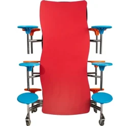 National Public Seating Swerve Mobile Stool Tables^ Cafeteria|Cafeteria Tables