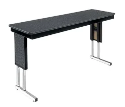 Barricks Symposium Series Adjustable Height Folding Tables^ Folding