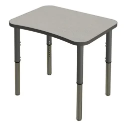Tesco Synergy Bone Collaborative Student Desk^ Open Front School Desks